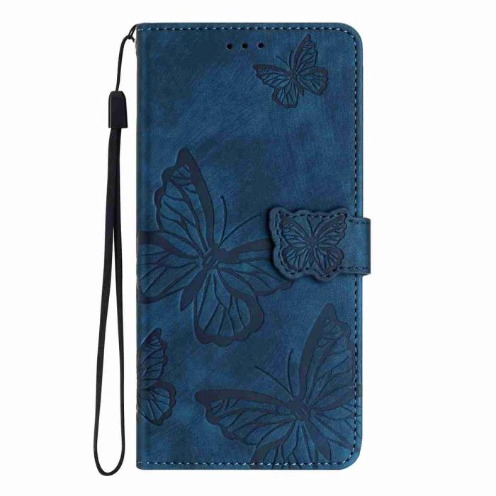 Bild 3, OnePlus 15 Fodral Med Fjäril Tryck Blå