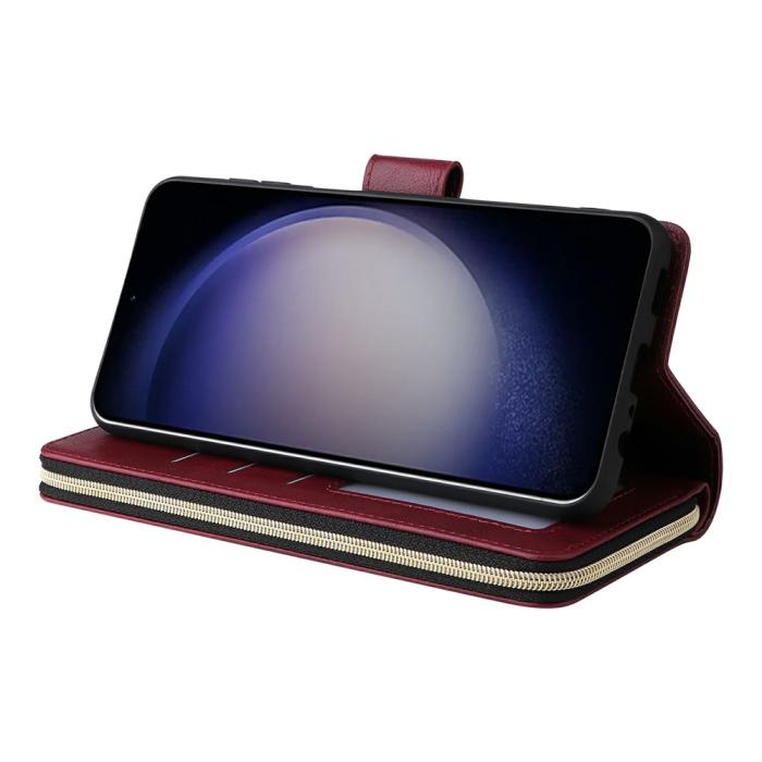 Bild 4, Samsung Galaxy S26 Fodral Multifunktionellt Vinröd