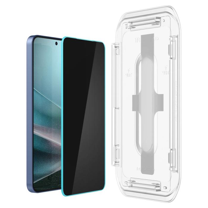 Bild 5, Spigen Galaxy S25 Plus/S24 Plus 2-PACK Skärmskydd GLAS.tR