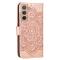 Samsung Galaxy S22 Plus Fodral Mandala Flower Roséguld