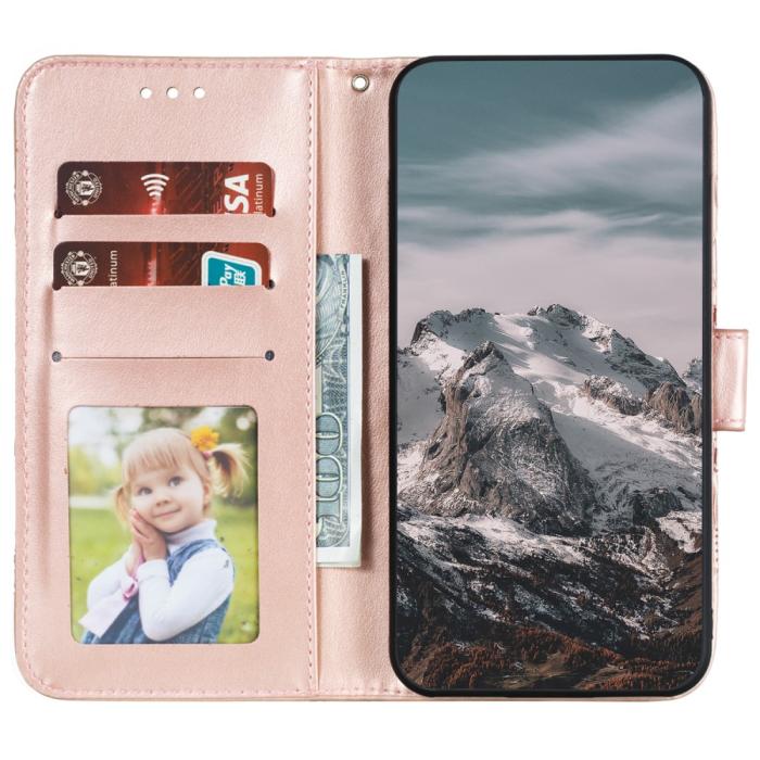 Bild 4, Samsung Galaxy S22 Plus Fodral Mandala Flower Roséguld
