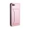 iPhone 7/8/SE Fodral Skin Feel Kortfack Roséguld