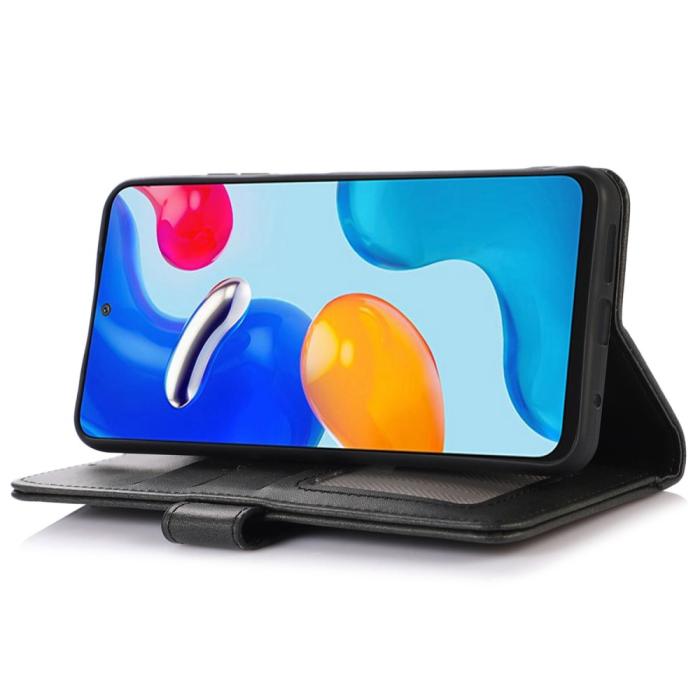 Bild 3, Samsung Galaxy A05s 4G Fodral Läder Svart