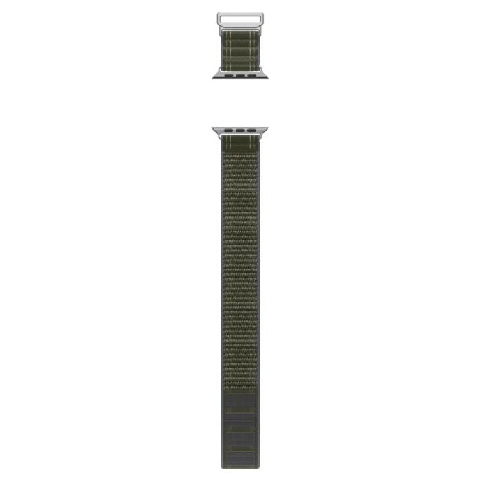 Bild 4, Spigen Apple Watch 42/44/45/46/49 mm Klockarmband Grön