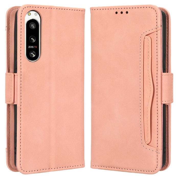 Bild 1, Sony Xperia 5 IV Fodral Med Avtagbart Kortfodral Ljus Rosa