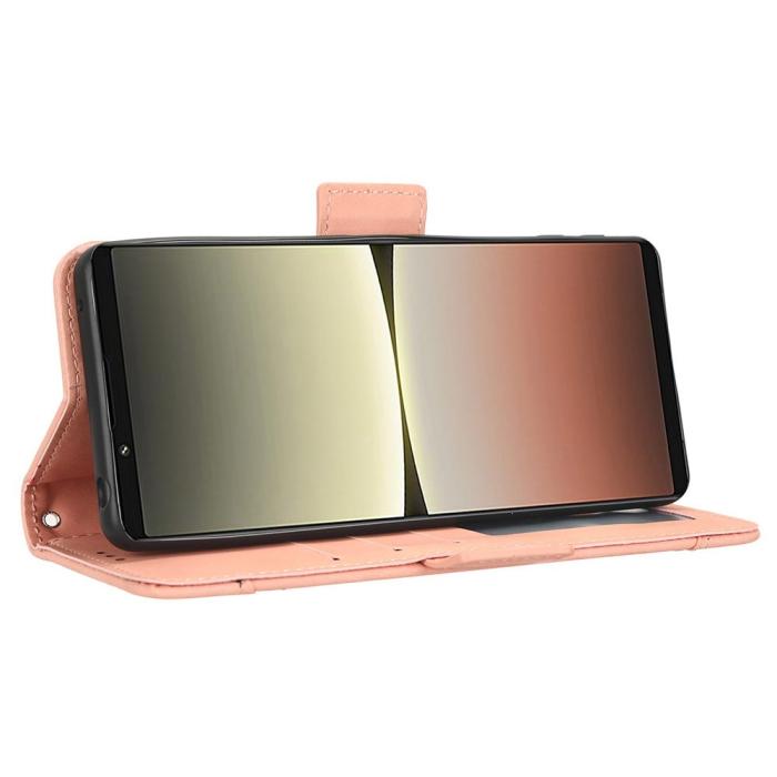 Bild 3, Sony Xperia 5 IV Fodral Med Avtagbart Kortfodral Ljus Rosa