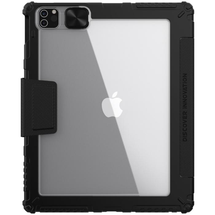 Bild 2, iPad Pro 12.9 (2020/2021) - NILLKIN CamShield Shockproof Tri-Fold Fodral - Svart