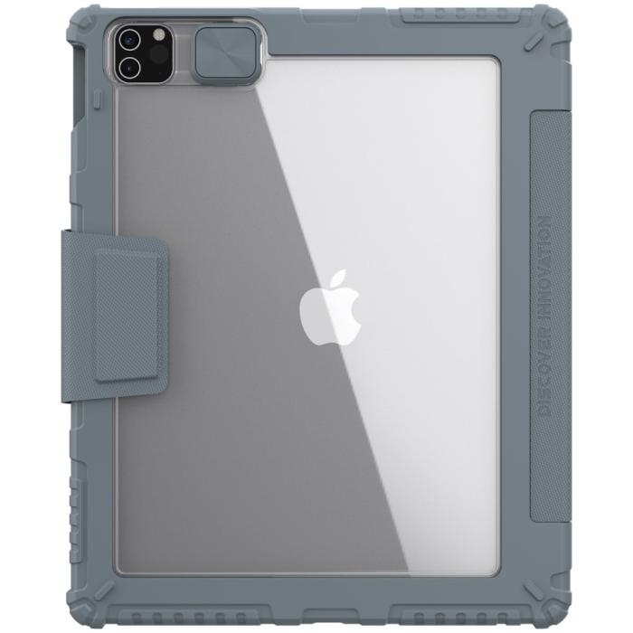 Bild 2, iPad Pro 12.9 (2020/2021) - NILLKIN CamShield Shockproof Tri-Fold Fodral - Grå