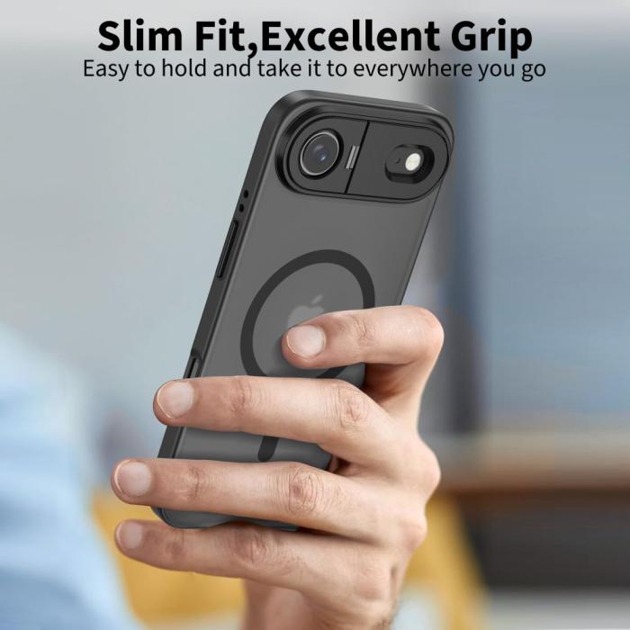 Bild 4, Tech-Protect iPhone Air Skal MagSafe MagStand Svart