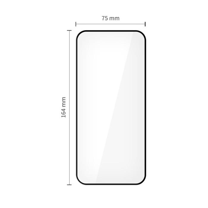Bild 3, Tech-Protect Xiaomi Redmi 15 2-PACK Skärmskydd GlassFit+
