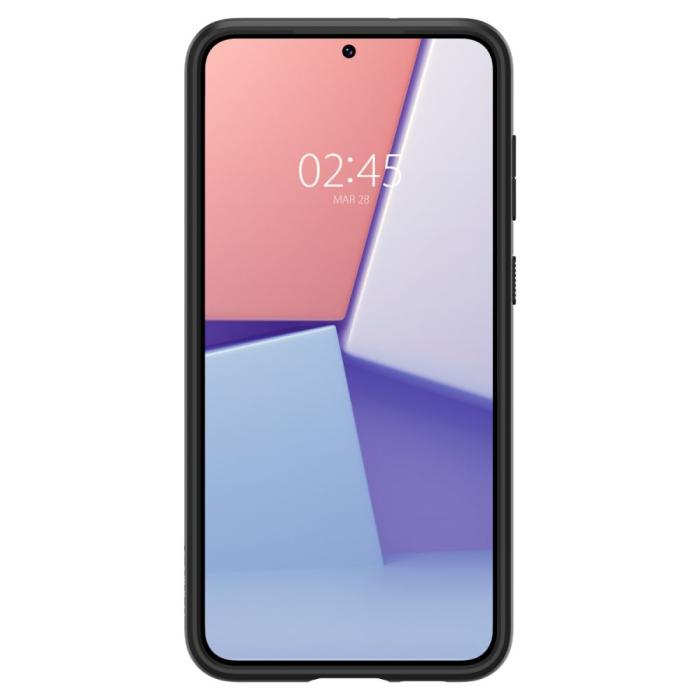 Bild 3, Spigen Samsung Galaxy S23 Skal Ultra Hybrid Frostad Svart