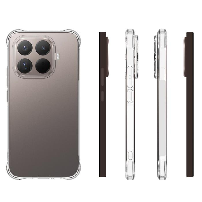 Bild 2, WANLONFENG Xiaomi 15T Pro Skal Shockproof TPU Transparent