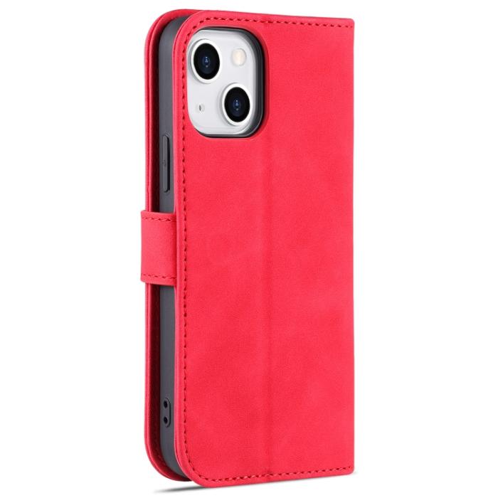Bild 3, AZNS iPhone 14 Plus Fodral Skin Touch Röd