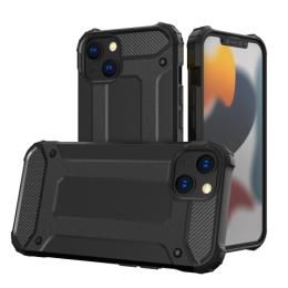 iPhone 14 Plus Skal Shockproof Armor Hybrid Svart