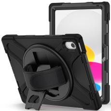 iPad 11 2025 / 10.9 2022 Skal X-Shape Hybrid Kickstand Svart