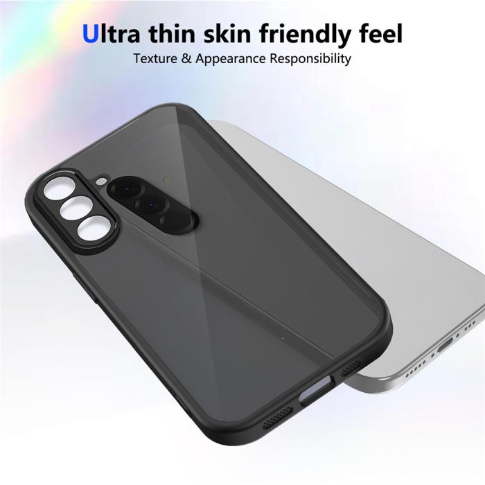 Bild 3, Samsung Galaxy A57 5G Skal Hybrid Transparent / Svart