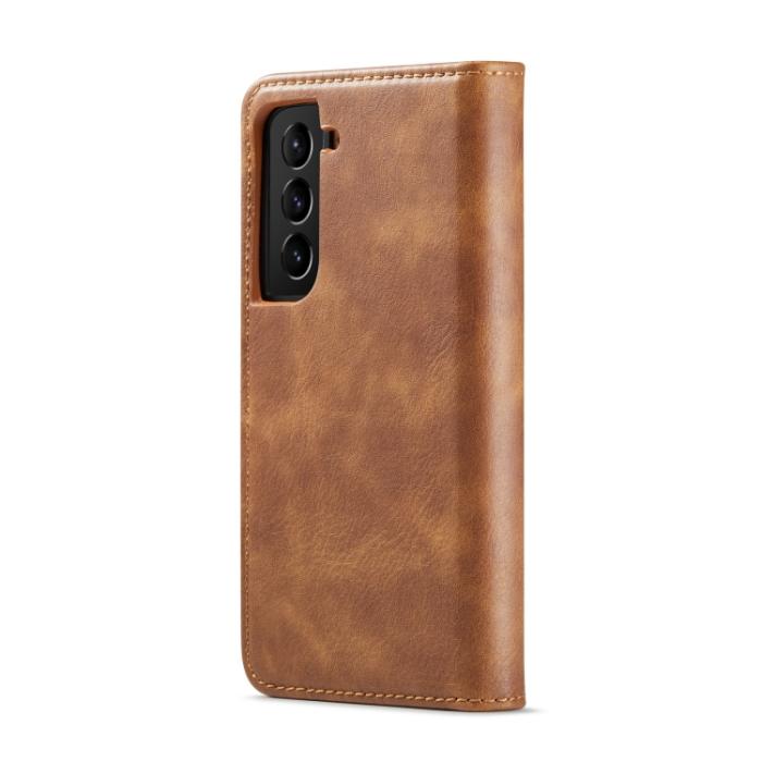 Bild 3, DG.MING Samsung Galaxy S22 Fodral 2in1 Magnet Fodral / Skal Brun