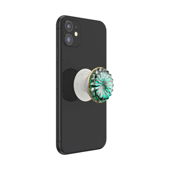 Bild 7, PopSockets Avtagbart Grip med Ställfunktion LUXE Deco Sea Foam
