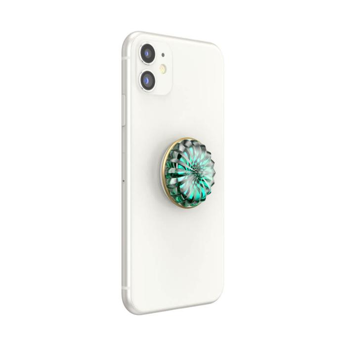 Bild 8, PopSockets Avtagbart Grip med Ställfunktion LUXE Deco Sea Foam