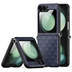 DUX DUCIS Galaxy Z Flip 6 / 7 FE Skal Fitt Series Korthållare Blå