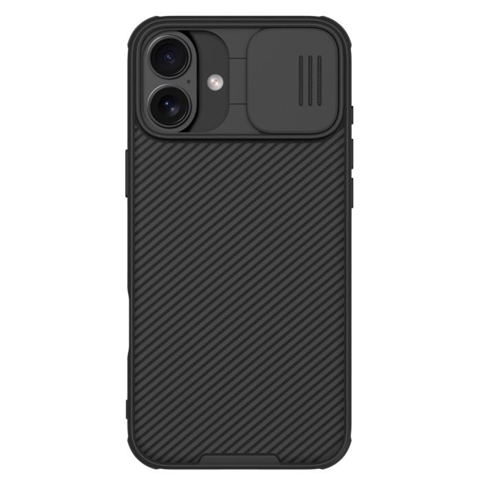Bild 1, NILLKIN iPhone 16 Plus Skal MagSafe CamShield Pro Svart