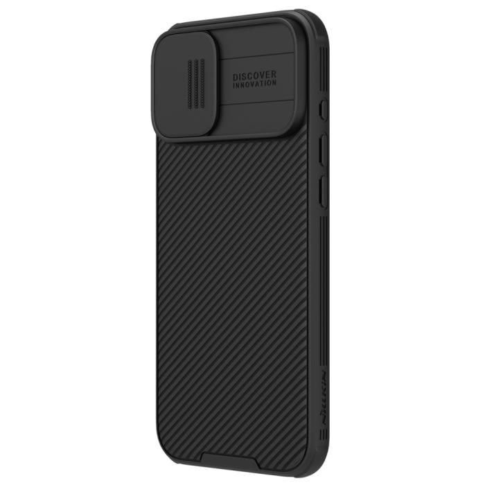 Bild 2, NILLKIN iPhone 16 Plus Skal MagSafe CamShield Pro Svart