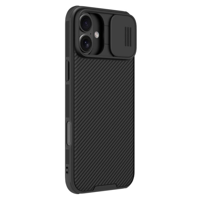 Bild 3, NILLKIN iPhone 16 Plus Skal MagSafe CamShield Pro Svart