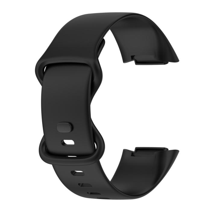 Bild 3, Fitbit Charge 6 / 5 Armband TPU (L) Svart