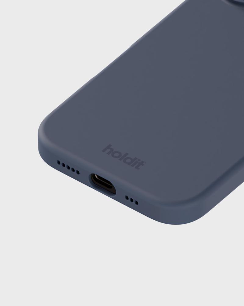 holdit iPhone 16 Mobilskal Silikon Pacific Blue