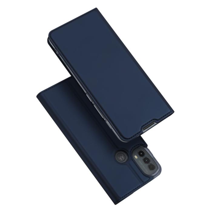 Bild 1, DUX DUCIS Motorola Moto E20 / E40 Fodral Skin Pro Blå