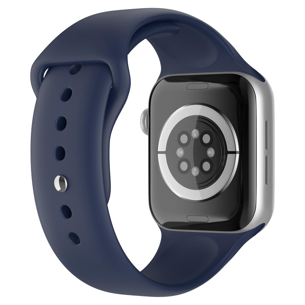 Apple Watch 38/40/41 mm Silikon Armband (M/L) Midnight Blue