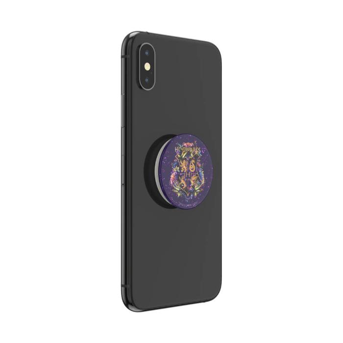 Bild 5, PopSockets PopGrip Glitter Hogwarts Floral