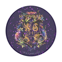 PopSockets PopGrip Glitter Hogwarts Floral