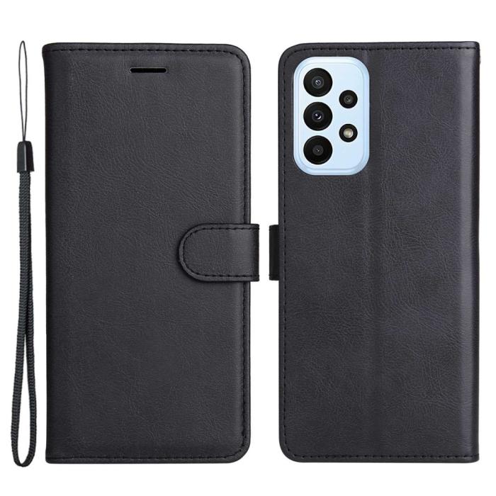 Bild 1, Samsung Galaxy A23 5G Fodral Läder Svart