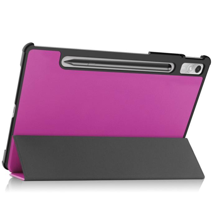 Bild 4, Lenovo Tab P11 Pro Gen 2 Fodral Tri-Fold Läder Lila