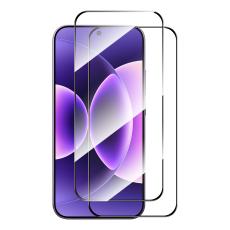 ENKAY Xiaomi 17/17 Pro 2-PACK Sk&auml;rmskydd H&auml;rdat glas Transparent