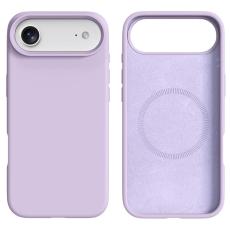 iPhone Air Skal MagSafe Liquid Silikon Lila