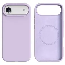 iPhone Air Skal MagSafe Liquid Silikon Lila