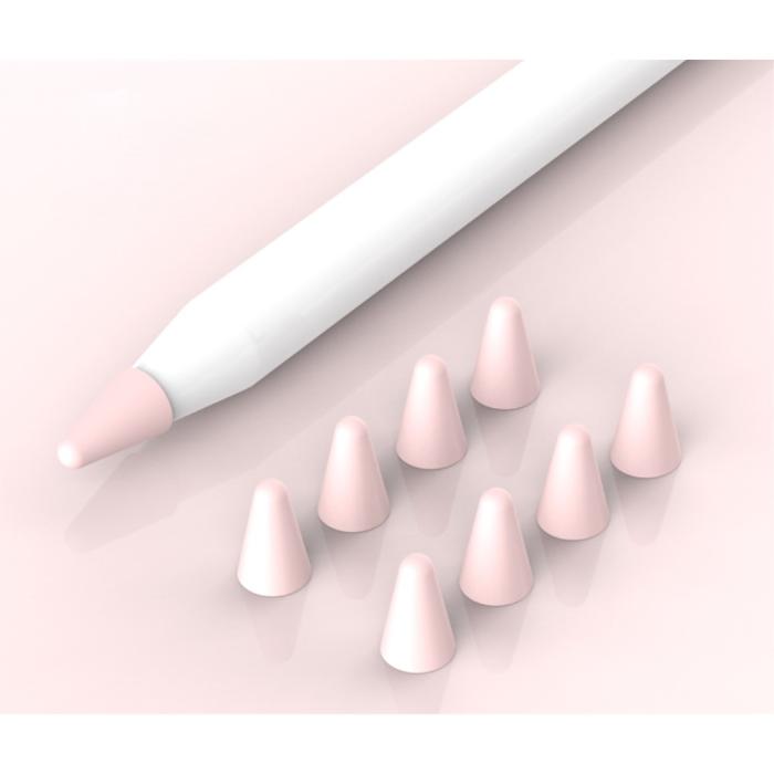 Bild 2, 8-PACK Apple Pencil 1/2/Pro Spetsskydd / Tip Cover Rosa