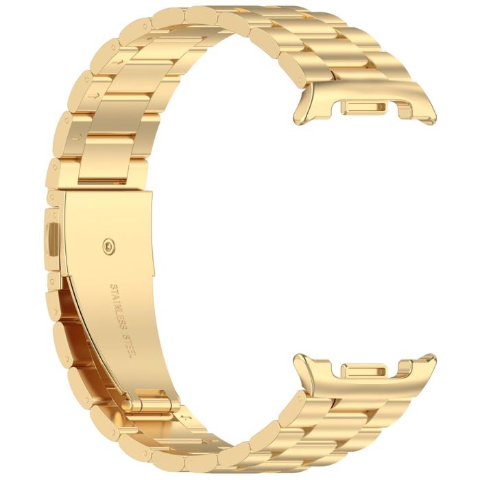 Bild 2, Galaxy Watch 8 46/44/40 mm Armband Rostfritt Stål Guld