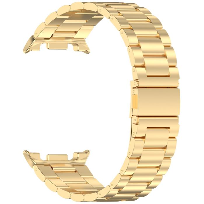 Bild 3, Galaxy Watch 8 46/44/40 mm Armband Rostfritt Stål Guld