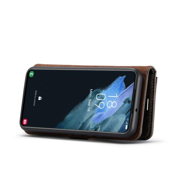 Bild 5, DG.MING Samsung Galaxy S22 Fodral 2in1 Magnet Fodral / Skal Grå