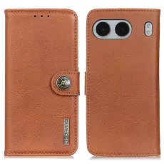 KHAZNEH OnePlus Nord 4 Fodral Läder Brun