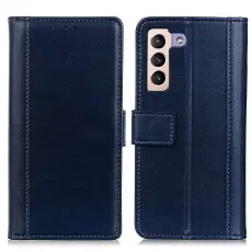 KHAZNEH Samsung Galaxy S23 Plus Fodral Läder Blå