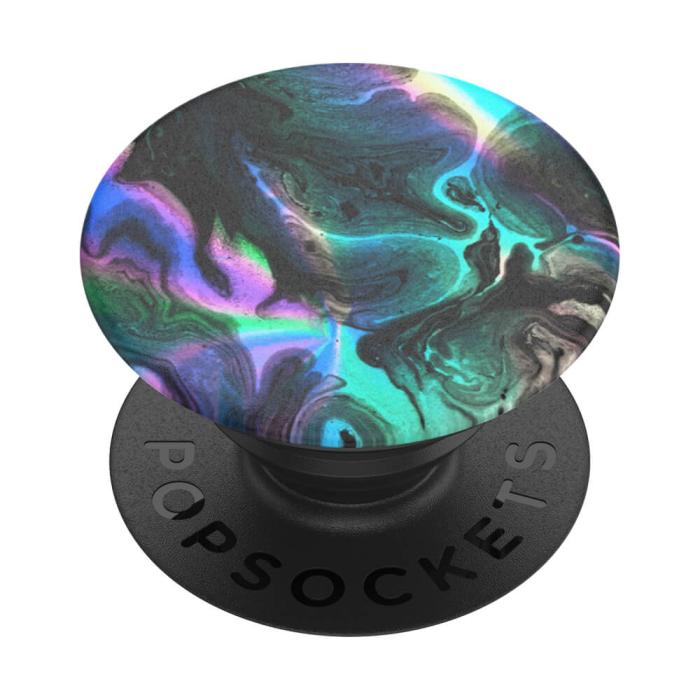 Bild 3, PopSockets Avtagbart Grip med Ställfunktion Oil Agate