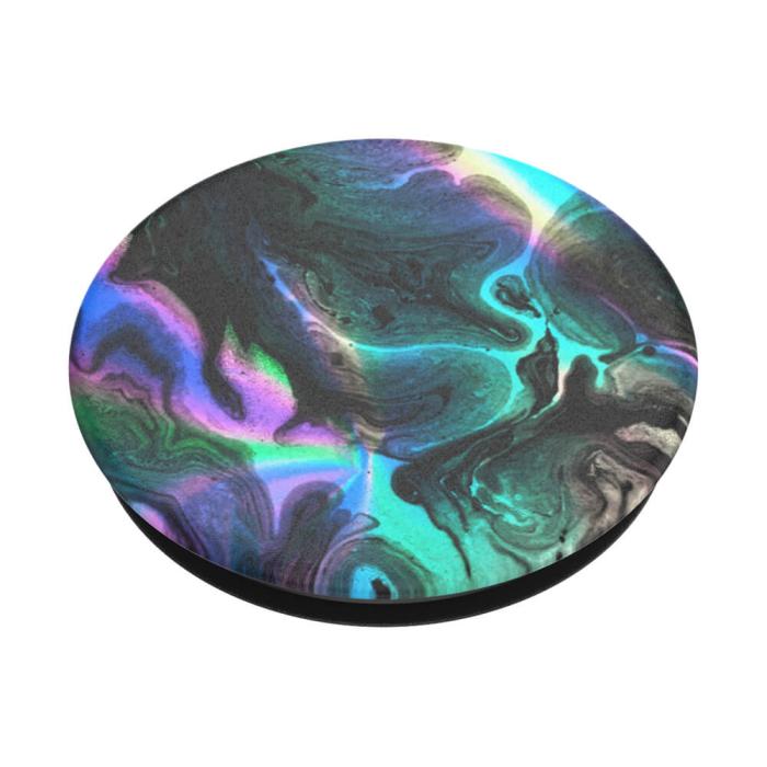 Bild 4, PopSockets Avtagbart Grip med Ställfunktion Oil Agate