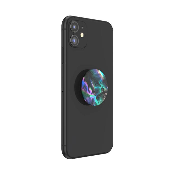 Bild 6, PopSockets Avtagbart Grip med Ställfunktion Oil Agate