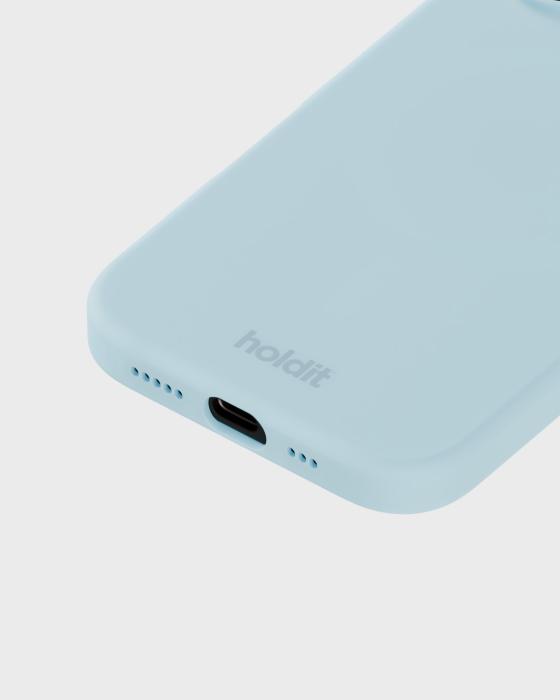 Bild 3, holdit iPhone 16 Mobilskal Silikon Mineral Blue