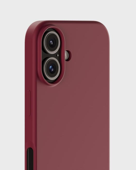 Bild 4, holdit iPhone 16 Mobilskal Silikon Red Velvet