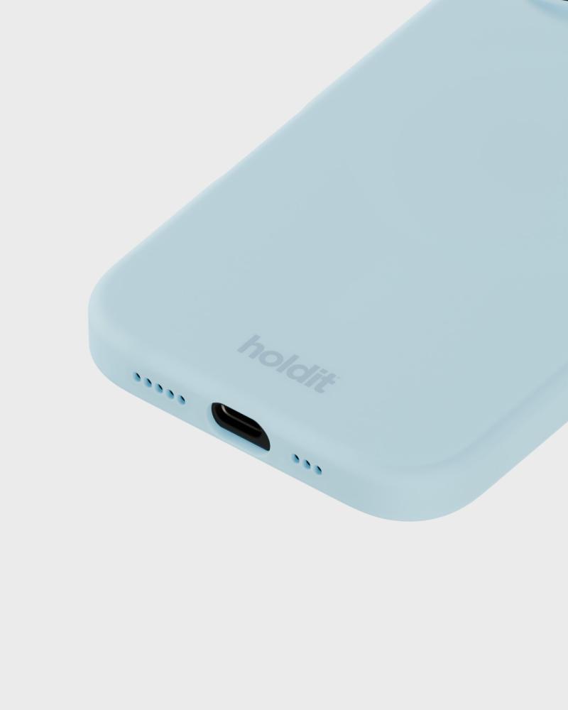 holdit iPhone 16 Mobilskal Silikon Mineral Blue